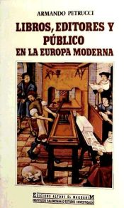 Portada de Libros, editores y público en la Europa moderna