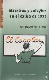 Portada de Maestros y colegios en el exilio