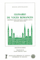 Portada de Glosario de voces romances : registradas por un botánico anónimo hispano-musulmán (siglos XI-XII)