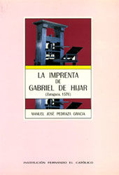Portada de La imprenta de Gabriel de Híjar