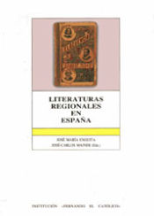 Portada de Literaturas regionales en España : historia y crítica