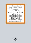 Instituciones básicas de Derecho Privado