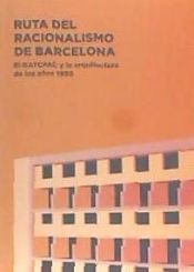 Portada de Ruta del Racionalismo de Barcelona