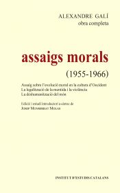Portada de Assaigs morals (1955-1966)