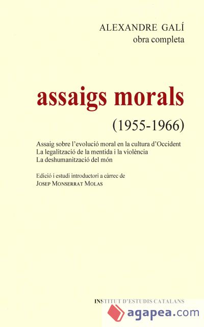 Assaigs morals (1955-1966)