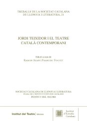 Portada de Jordi Teixidor i el teatre català contemporani