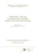 Portada de Literatura catalana contemporània : memòria, traducció i noves tecnologies