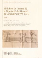Portada de Els llibres de l'ànima de la Diputació del general de Catalunya (1493-1714). Obra completa
