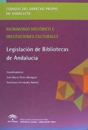 Portada de Legislación de bibliotecas de Andalucía