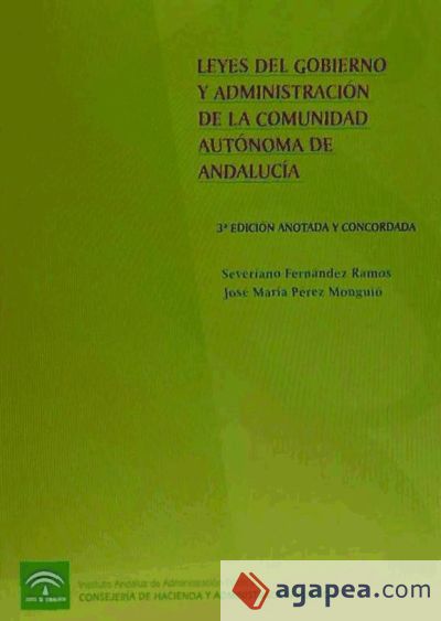 Leyes Del Gobierno Administracion Comunidad Autonoma