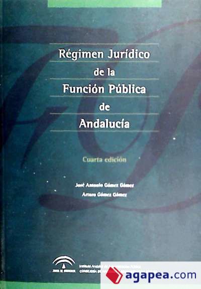 Régimen jurídico de la función pública de la Junta de Andalucía