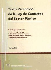 Portada de TEXTO REFUNDIDO LEY DE CONTRATOS SECTOR PUBLICO 4ªED