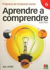 Portada de APRENDRE A COMPRENDRE 6