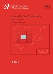 Portada de Mapa geológico de España, E 1:50.000. Hoja 288, Fonz