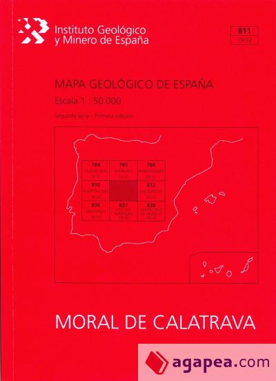 Mapa geológico de España. E 1:50.000. Hoja 811 Moral de Calatrava