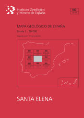 Portada de Mapa geológico de España. E 1:50.000. Hoja 862, Santa Elena