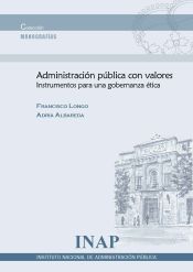 Portada de Administración pública con valores