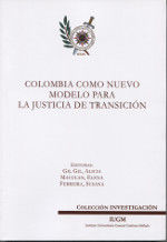 Portada de Colombia como nuevo modelo para la justicia de transición