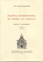 Portada de Política internacional de Isabel La Católica