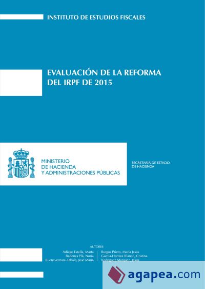 Evaluación de la reforma del IRPF de 2015