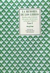 Portada de MEMORIA DE LOS LIBROS 1