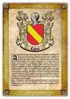 Portada de Apellido Cahu&eacute; / Origen, Historia y Her&aacute;ldica de los linajes y apellidos espa&ntilde;oles e hispanoamericanos (Ebook)