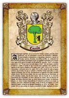 Portada de Apellido Cam&uacute;s / Origen, Historia y Her&aacute;ldica de los linajes y apellidos espa&ntilde;oles e hispanoamericanos (Ebook)