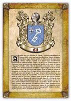 Portada de Apellido Clé / Origen, Historia y Heráldica de los linajes y apellidos españoles e hispanoamericanos (Ebook)
