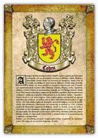 Portada de Apellido Cohen / Origen, Historia y Heráldica de los linajes y apellidos españoles e hispanoamericanos (Ebook)