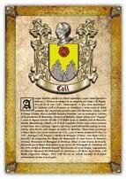 Portada de Apellido Coll / Origen, Historia y Heráldica de los linajes y apellidos españoles e hispanoamericanos (Ebook)