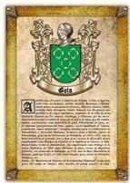 Portada de Apellido Gata / Origen, Historia y Heráldica de los linajes y apellidos españoles e hispanoamericanos (Ebook)