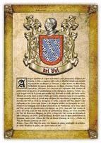 Portada de Apellido del Val / Origen, Historia y Heráldica de los linajes y apellidos españoles e hispanoamericanos (Ebook)