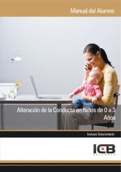 Portada de Alteración de la Conducta en Niños de 0 a 3 Años