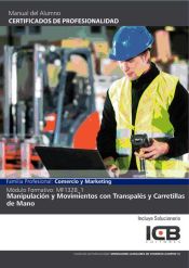 Portada de MF1328_1 Manipulación y movimientos con transpalés y carretillas de mano