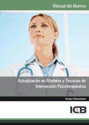 Portada de Manual Actualización en Modelos y Técnicas de Intervención Psicoterapéutica