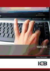 Portada de Manual Word 2013