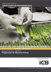 Portada de Mf0543_1: Preparación De Materias Primas