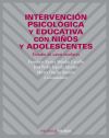 Intervención psicológica y educativa con niños y adolescentes