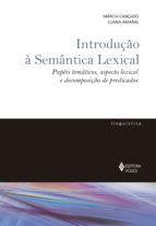 Portada de Introdução à Semântica Lexical (Ebook)