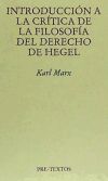 Introducción a la crítica de la filosofía del derecho de Hegel