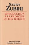 Introducción a la filosofía de los griegos