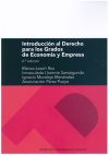 Introducción al Derecho para los Grados de Economía y Empresa. 6.ª edición