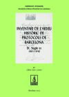 Inventari de l'Arxiu Històric de Protocols de Barcelona IX