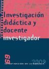 Investigación didáctica y docente investigador