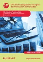 Portada de Investigaci&oacute;n y recogida de informaci&oacute;n de mercados. COMM0110 (Ebook)