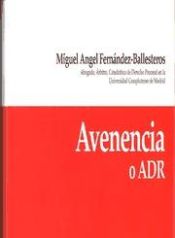 Portada de Avenencia o ADR