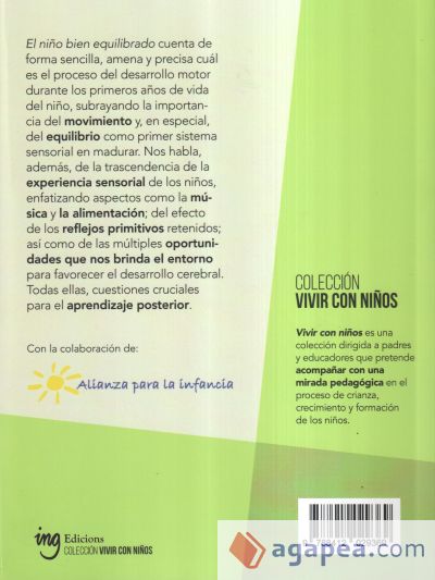 El niño bien equilibrado: claves del desarrollo neurólogico para un buen aprendizaje