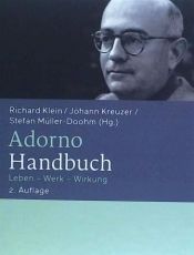 Portada de Adorno-Handbuch