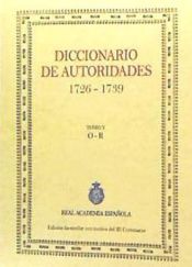 Portada de Diccionario de autoridades V 1726-1739