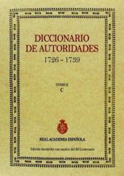 Portada de Diccionario de autoridades (1726-1739) Tomo II : C